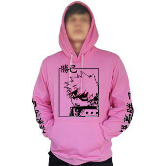 Buzo, Hoddie Katsuki Bakugo My Hero Academia Premium / Estampado Doble