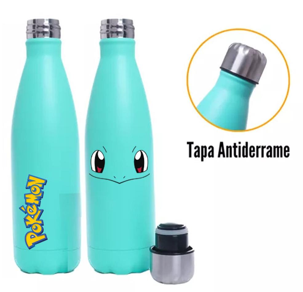 Botella Agua acero inoxidable Pokemon