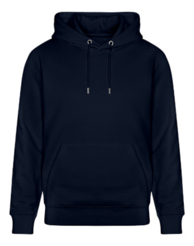 Buzo Hoodie Azul oscuro