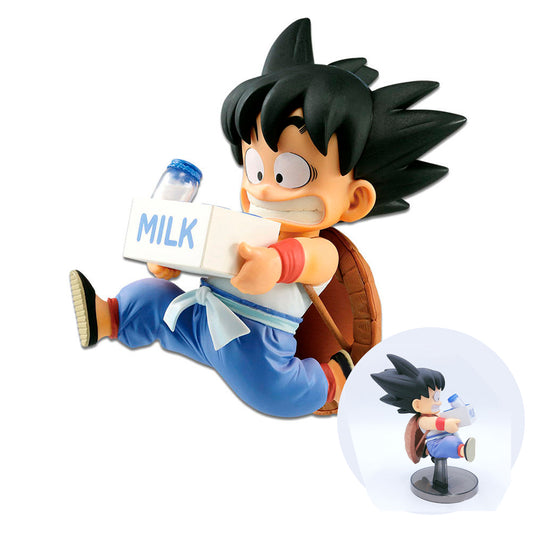 Figura Dragon Ball Son Goku Niño Milk Leche