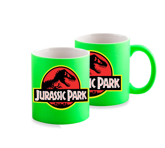 Mug /Taza Jurassic park clásico