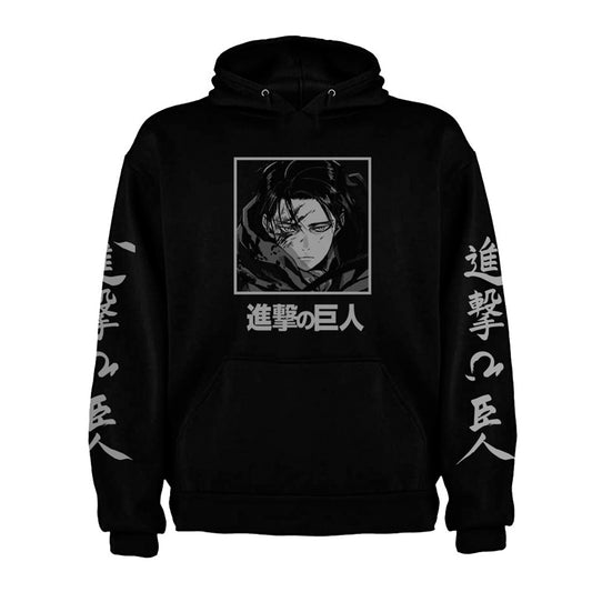 Buzo, Hoddie Levi Snk Premiun / Estampado Doble