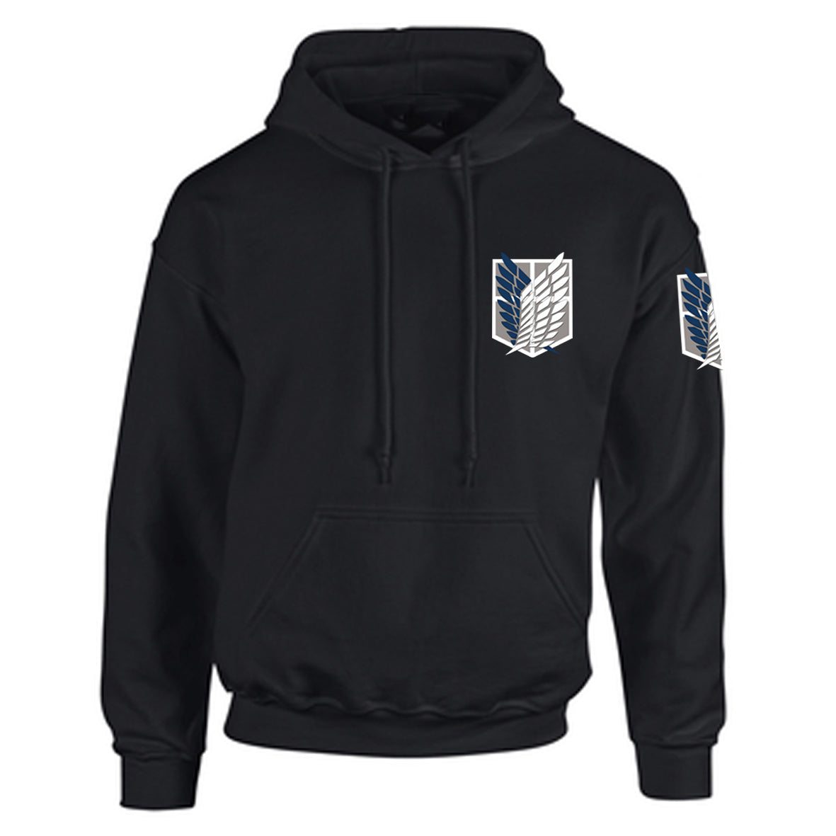 Buzo, Hoddie Snk, Attack On Titan Cerrado Premium / Estampado Doble