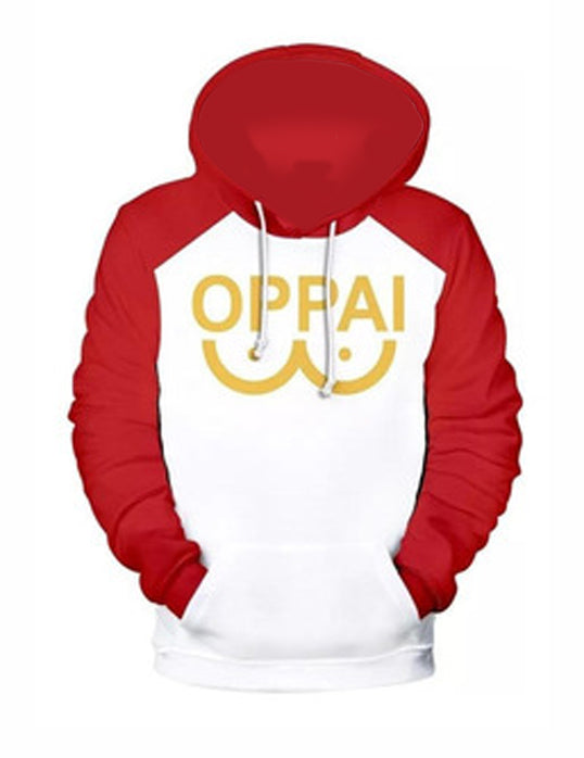 Buzo, Hoddie Saitama Oppai One Punch-Man Unisex