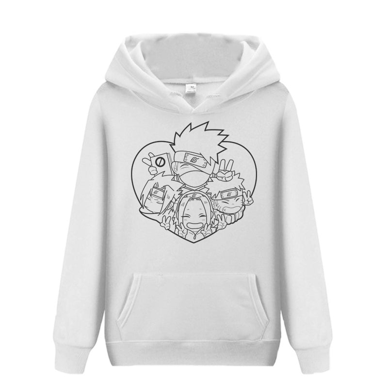 Buzo, Hoddie Equipo 7 Naruto Unisex