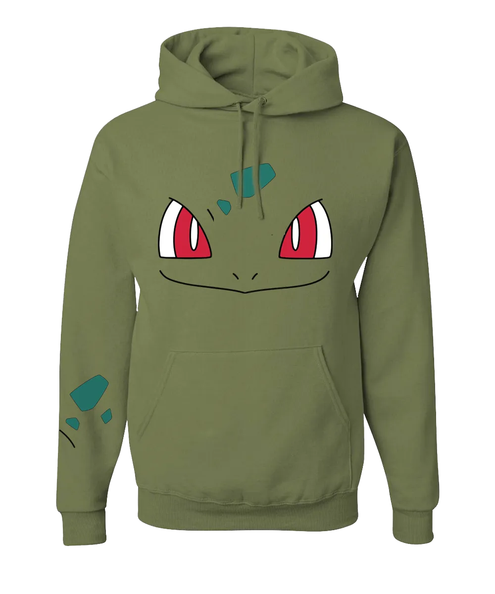 Combo Regalo Bulbasaur Pokemon Buzo + Termo Metálico + Tarjeta Personalizada