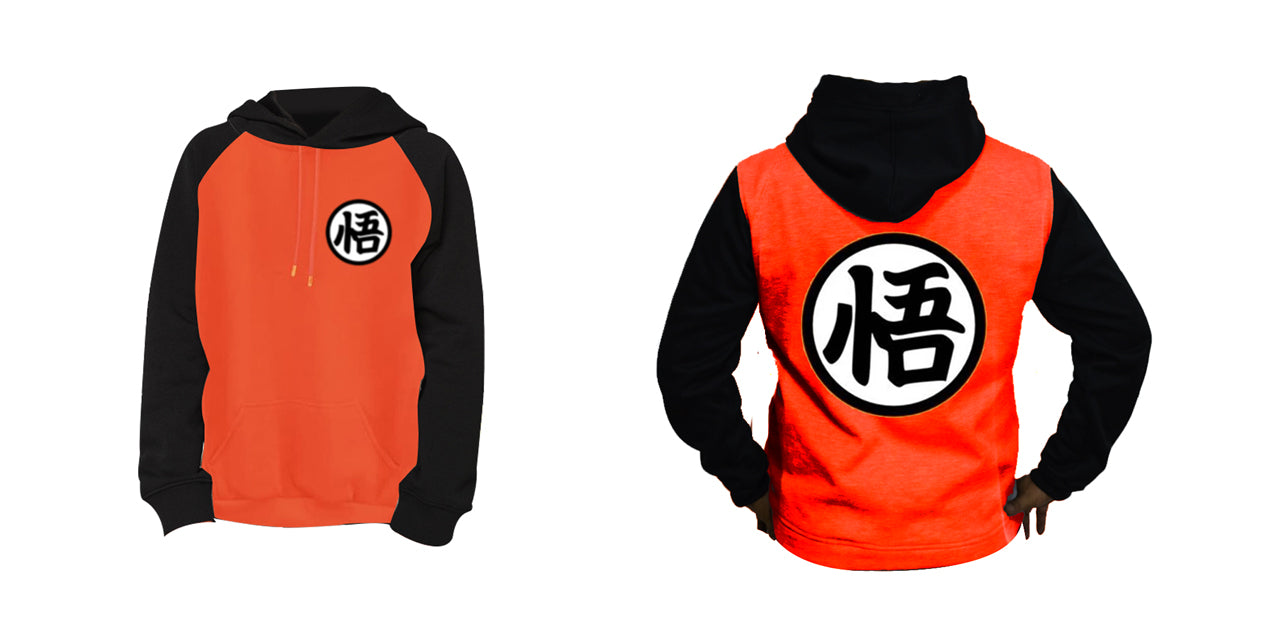 Buzo, Hoddie Dragon Ball Kame Premium / Estampado Doble