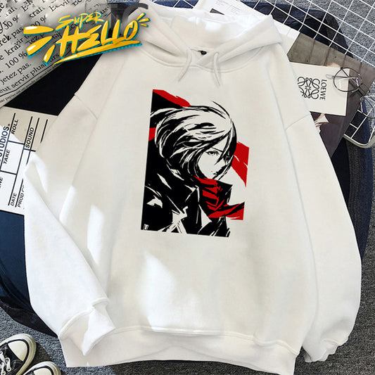 Buzo, Hoddie Mikasa Unisex