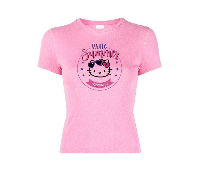 Camiseta Hello Kitty Summer