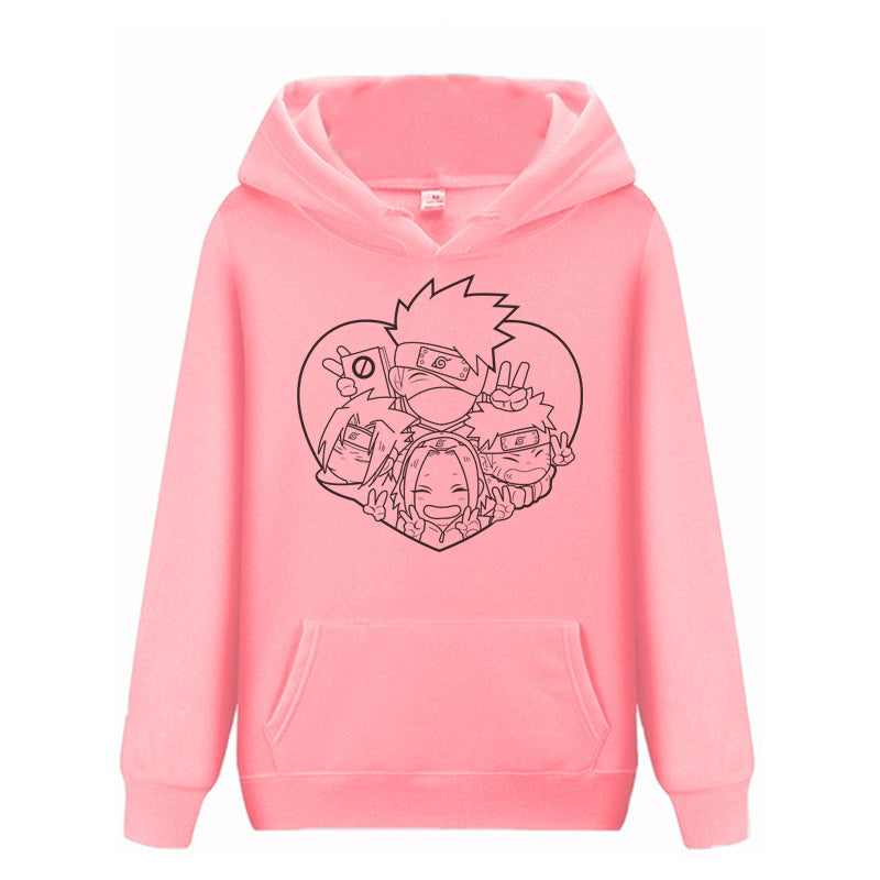 Buzo, Hoddie Equipo 7 Naruto Unisex